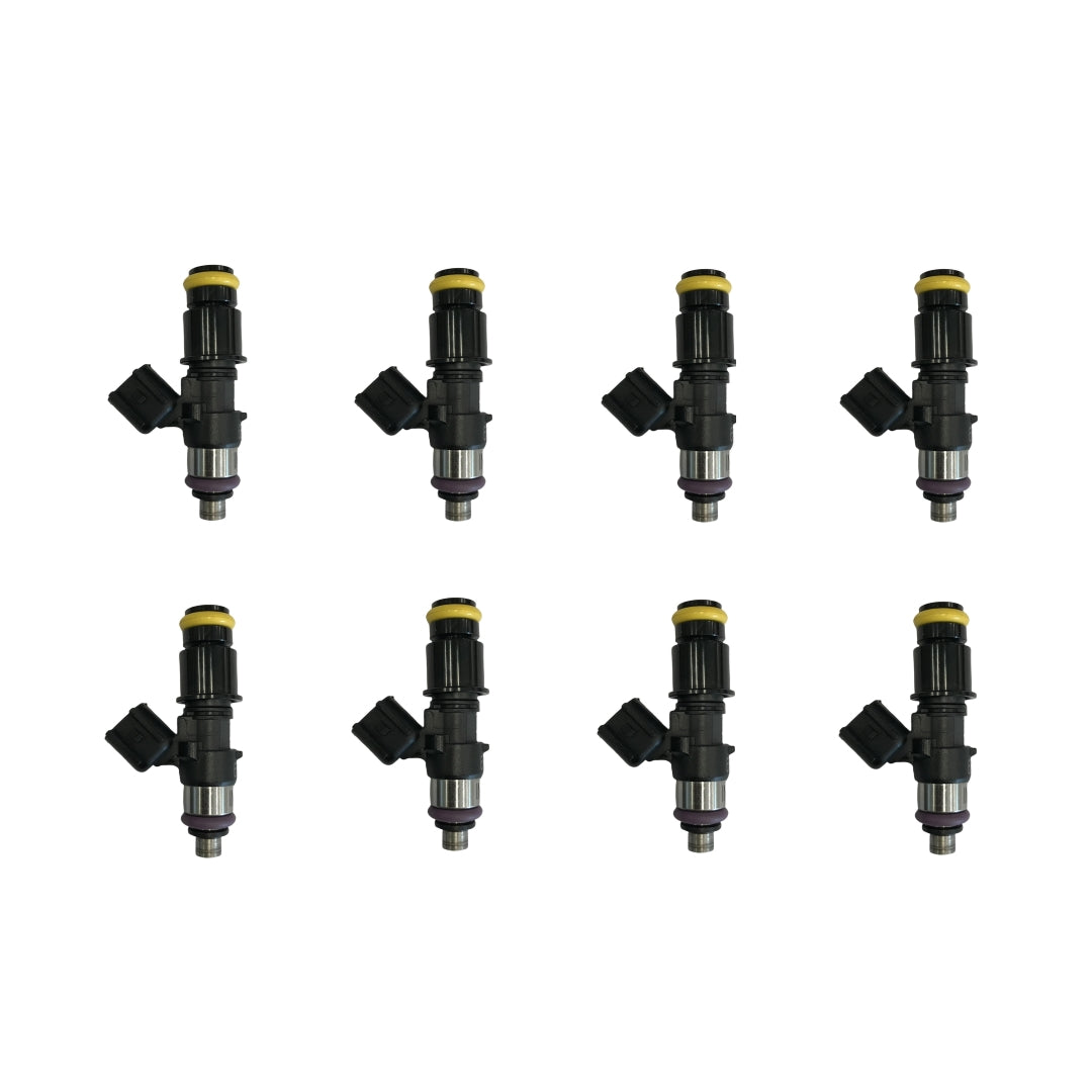 Fuel Injectors: Stock Set of 8 LS2 Injectors EV1 / EV6 High Impedance E85 Compatible