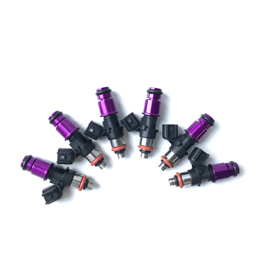 Fuel Injectors: Set of 6 Injectors for 2003-2008 Nissan 350Z VQ35DE/VQ35HR 3.5 V6 E85 Compatible